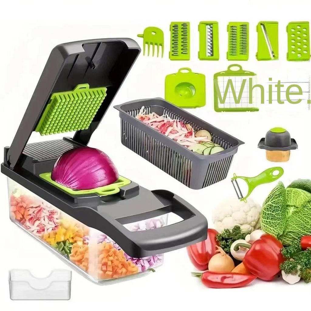 Multifunctional Vegetable Chopper Kitchen Dicer Grater Shredder Set Vegetable Cutter