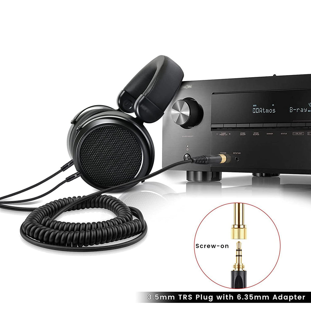 Suitable for Tianlong AH-D7100 7200 D600 D9200 5200 dual 3.5mm headphone spring cables