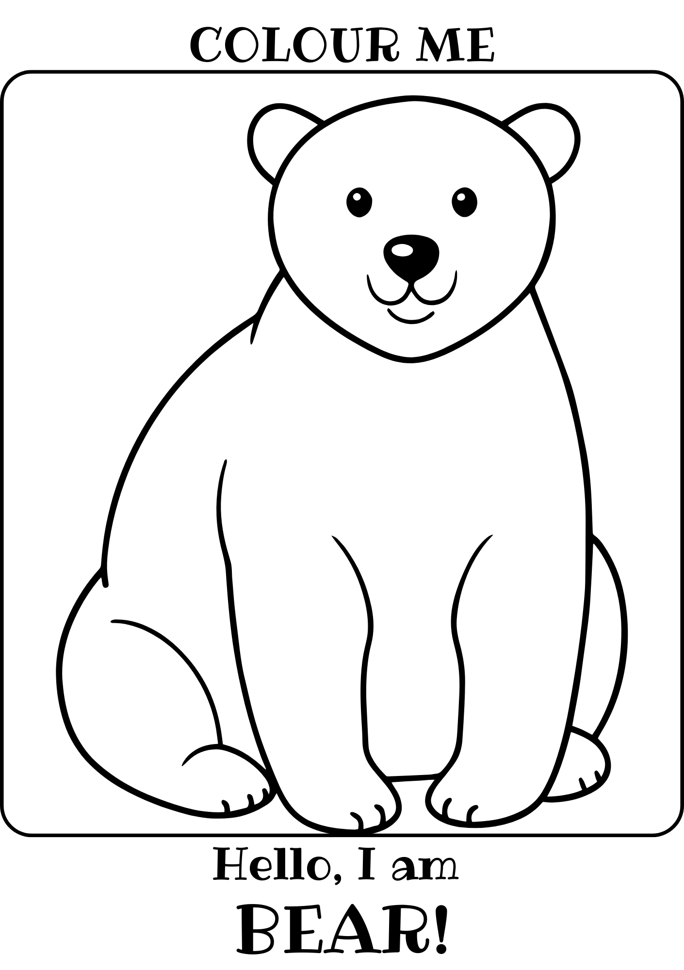 Kid's Colouring Book