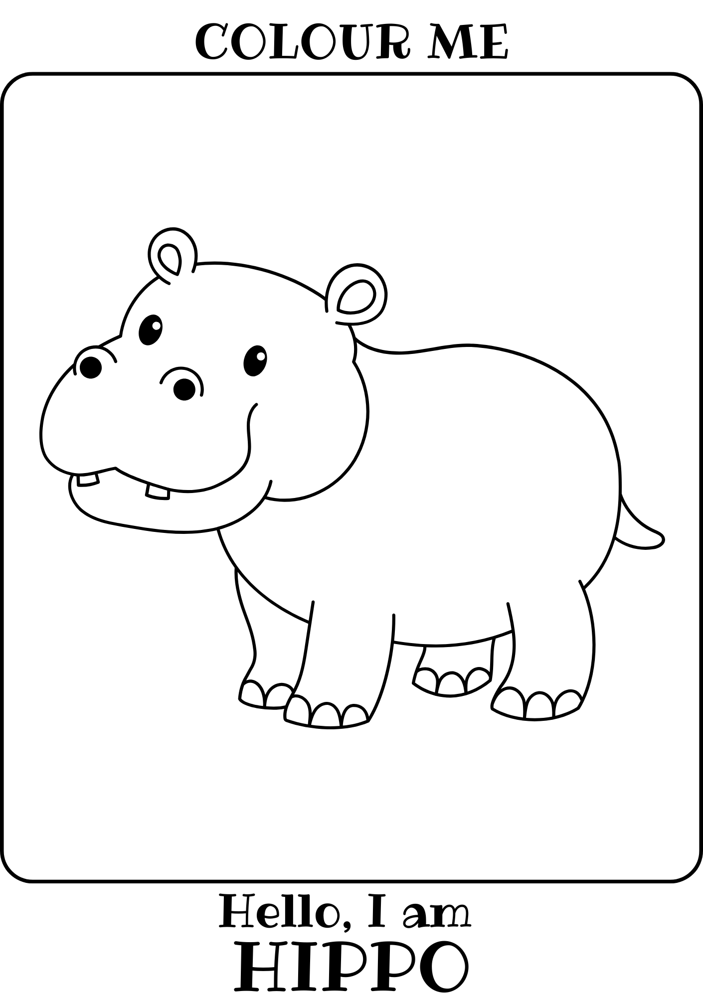 Kid's Colouring Book