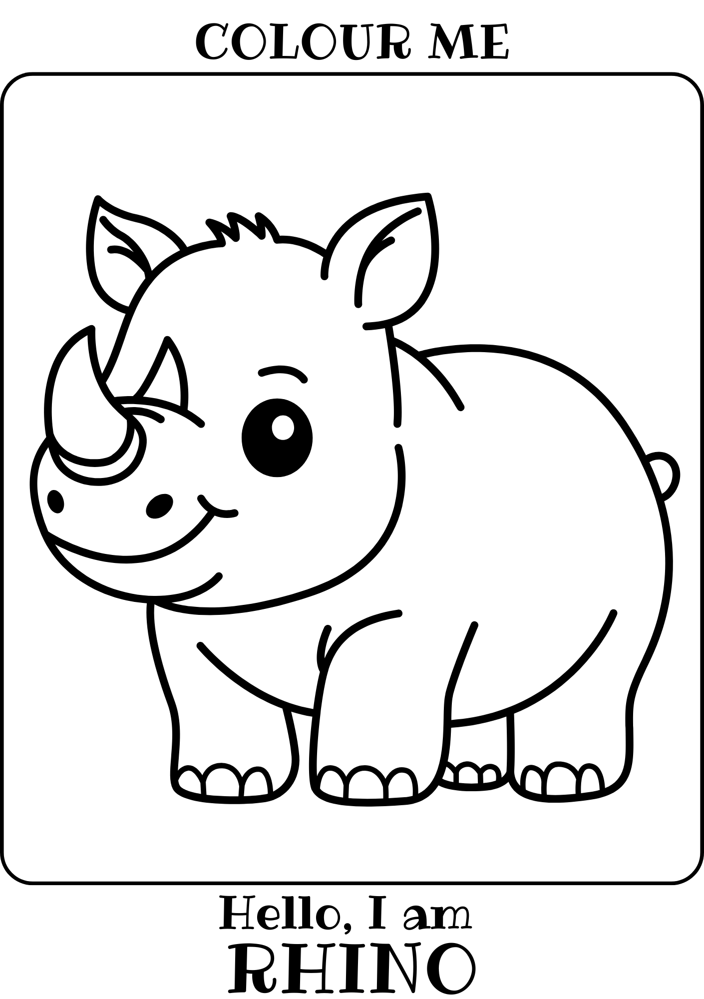 Kid's Colouring Book