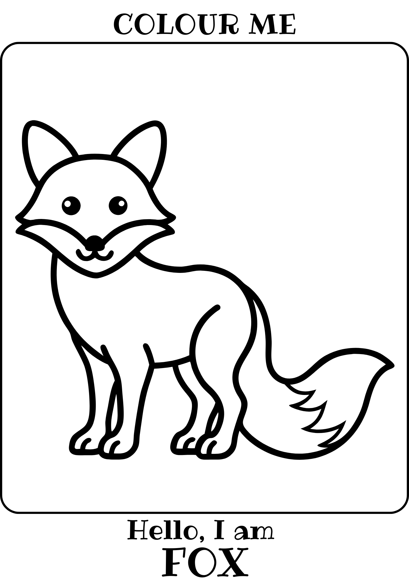 Kid's Colouring Book