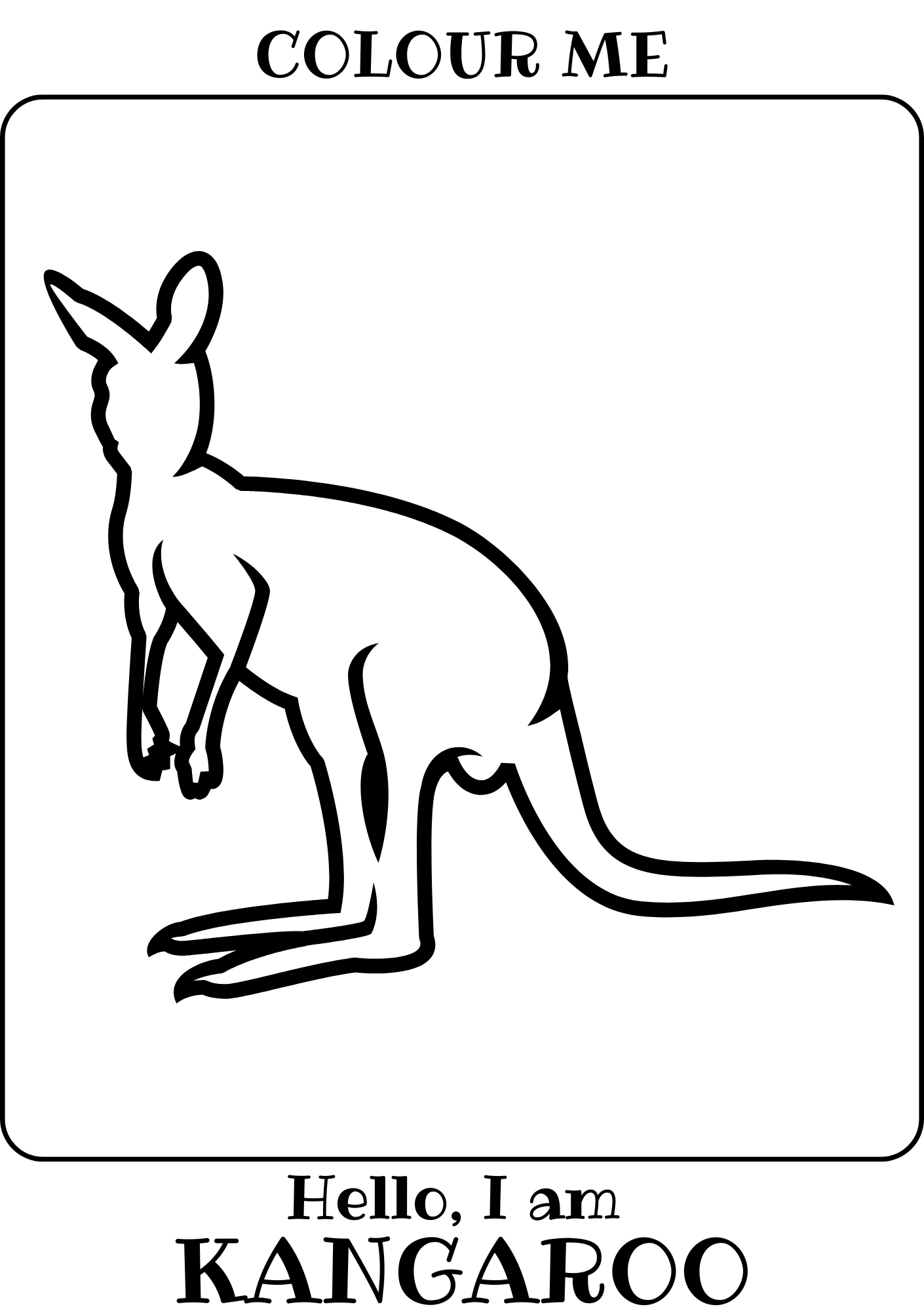 Kid's Colouring Book