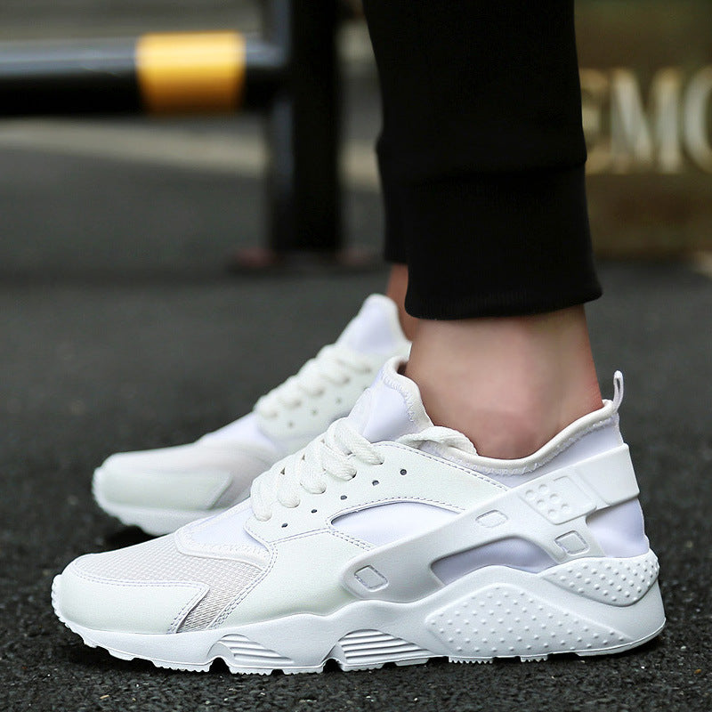 Men's mesh sports shoes for men women's flat running shoes for couples men's travel shoes for men