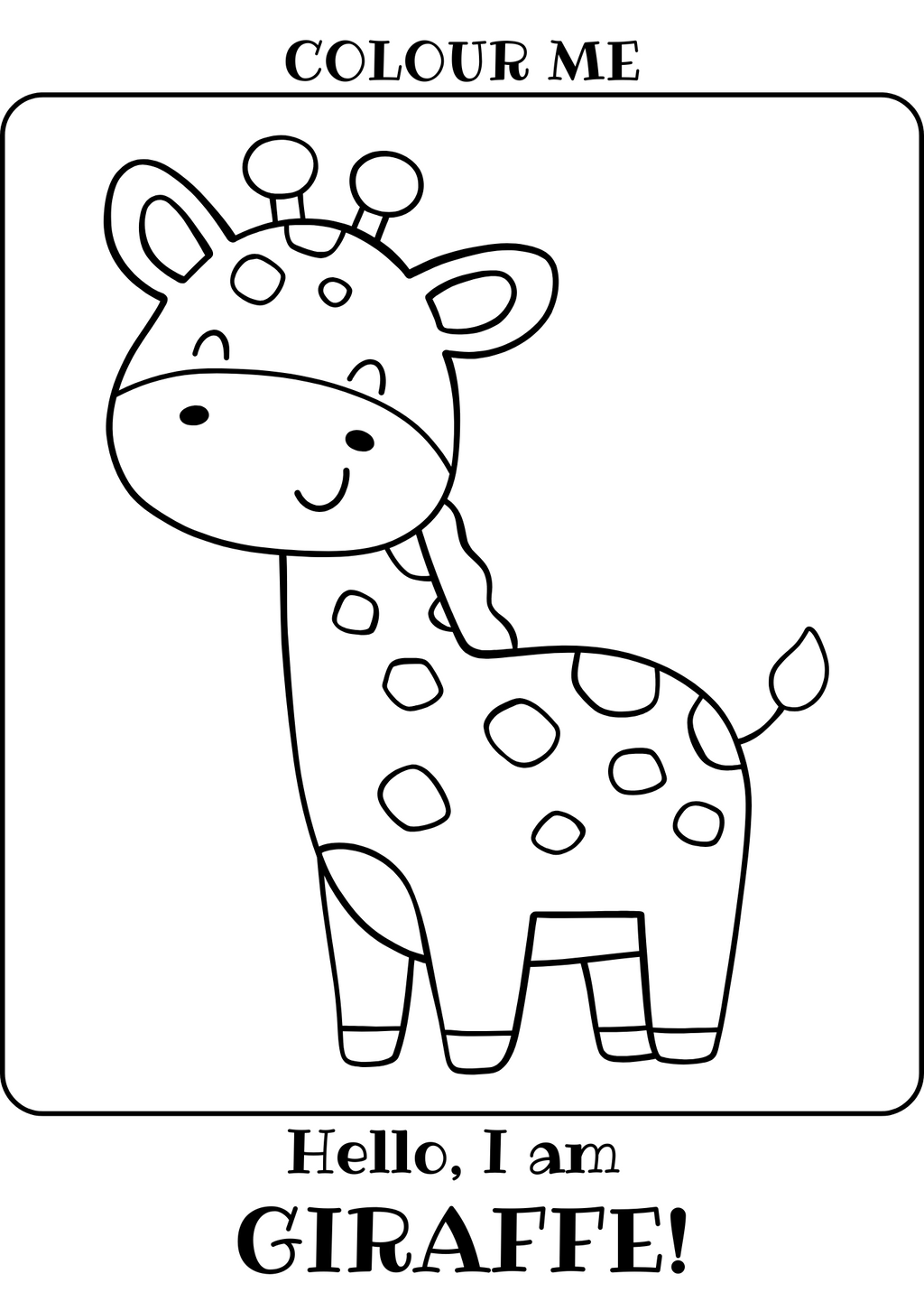 Kid's Colouring Book