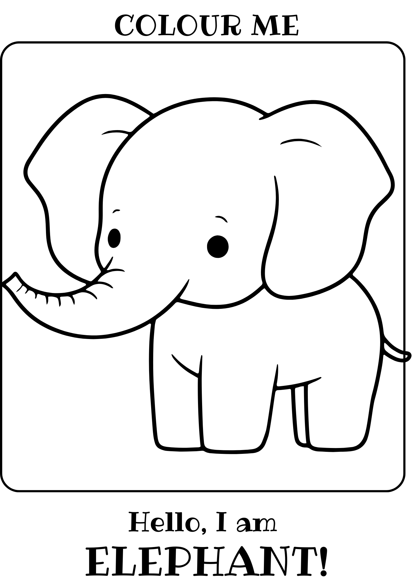 Kid's Colouring Book