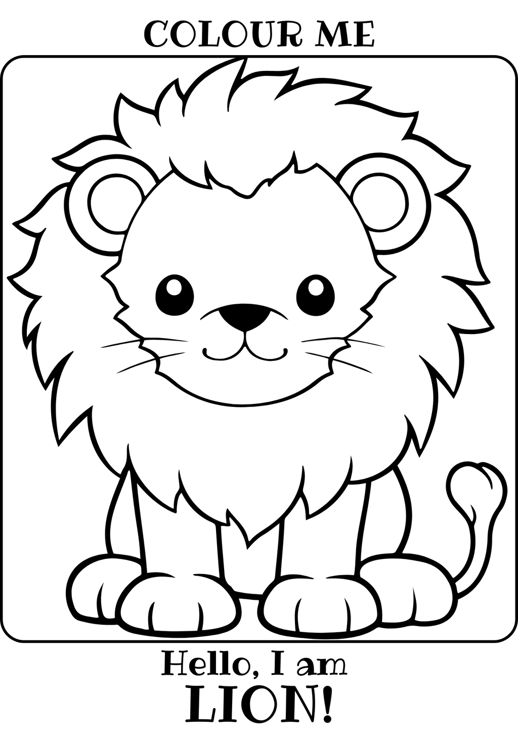 Kid's Colouring Book