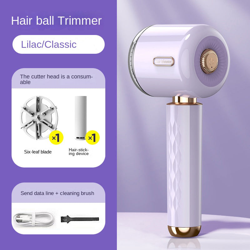 Fuzz Trimmer with Digital Display for Home Use, Rechargeable Sweater Defuzzer and Hair Remover 2-in-1