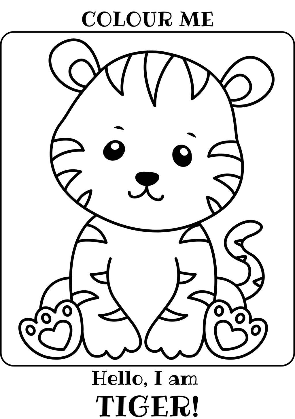 Kid's Colouring Book