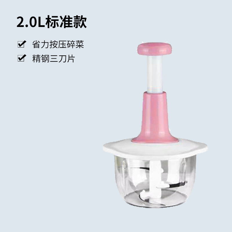 Press Garlic Processor Popper Meat Grinder Manual Baby Food Maker