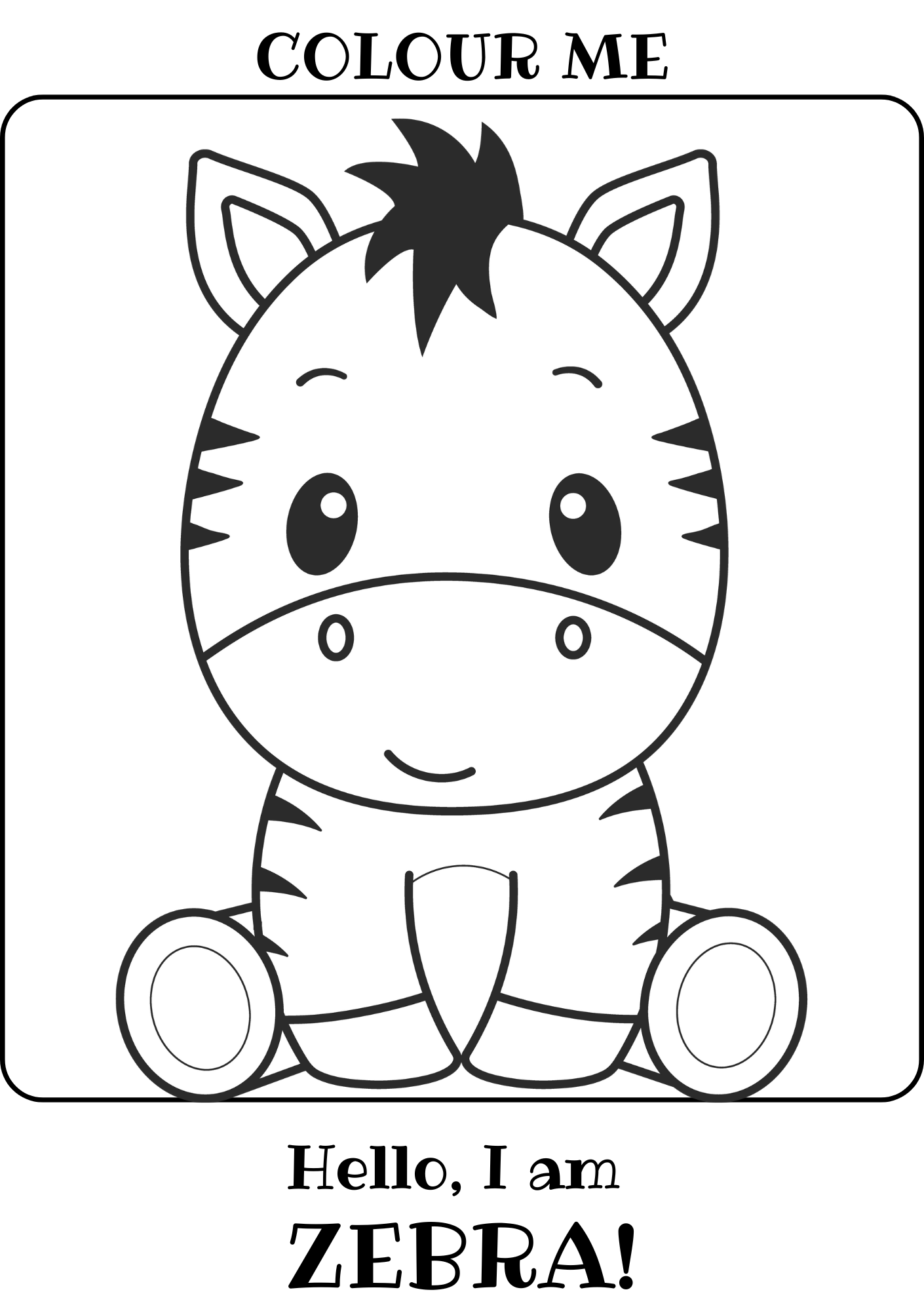 Kid's Colouring Book