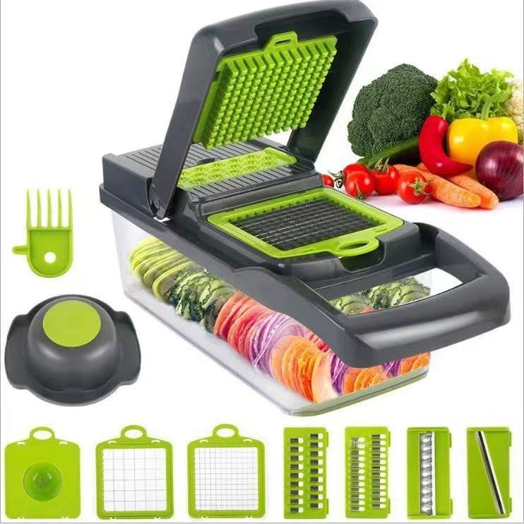 Multifunctional Vegetable Chopper Kitchen Dicer Grater Shredder Set Vegetable Cutter