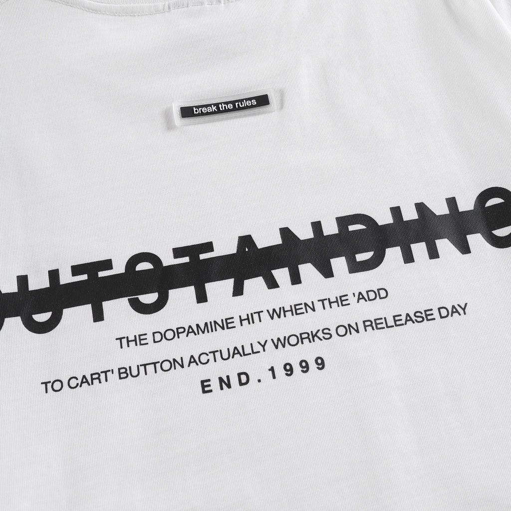 Modish  Simple Versatile Loose Long Sleeve T-Shirt