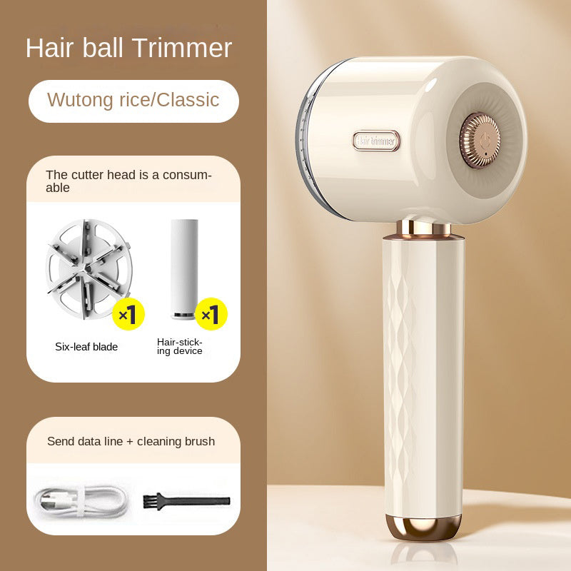 Fuzz Trimmer with Digital Display for Home Use, Rechargeable Sweater Defuzzer and Hair Remover 2-in-1