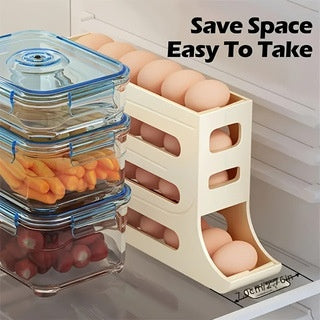 Rolling Egg Storage Box Slide-Type Automatic Egg Roller Freshness Preservation