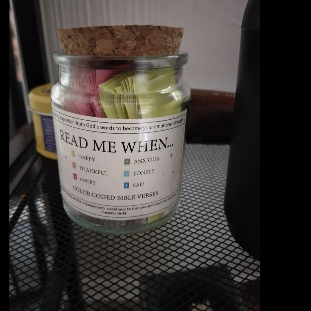 Bible Verses in a Jar, Christian Gifts, Prayer Gifts
