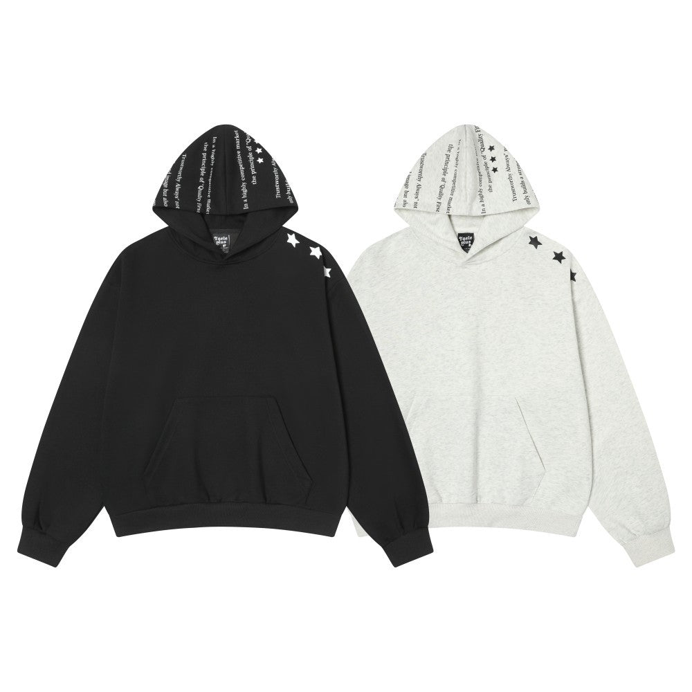 Modish  Street Style Unique Color Block Print Hoodie Sweatshirt