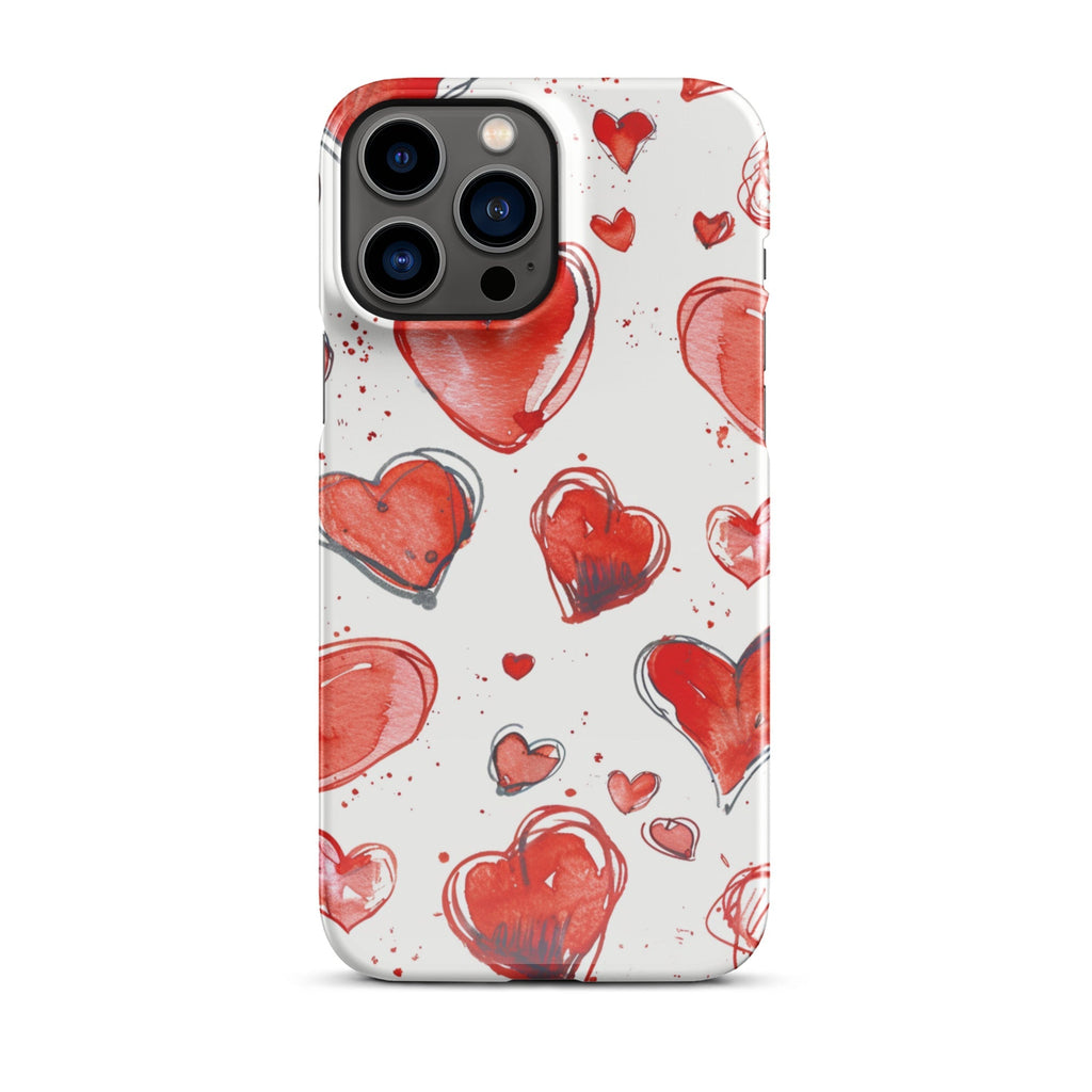 Hearts Phone case for iPhone-20