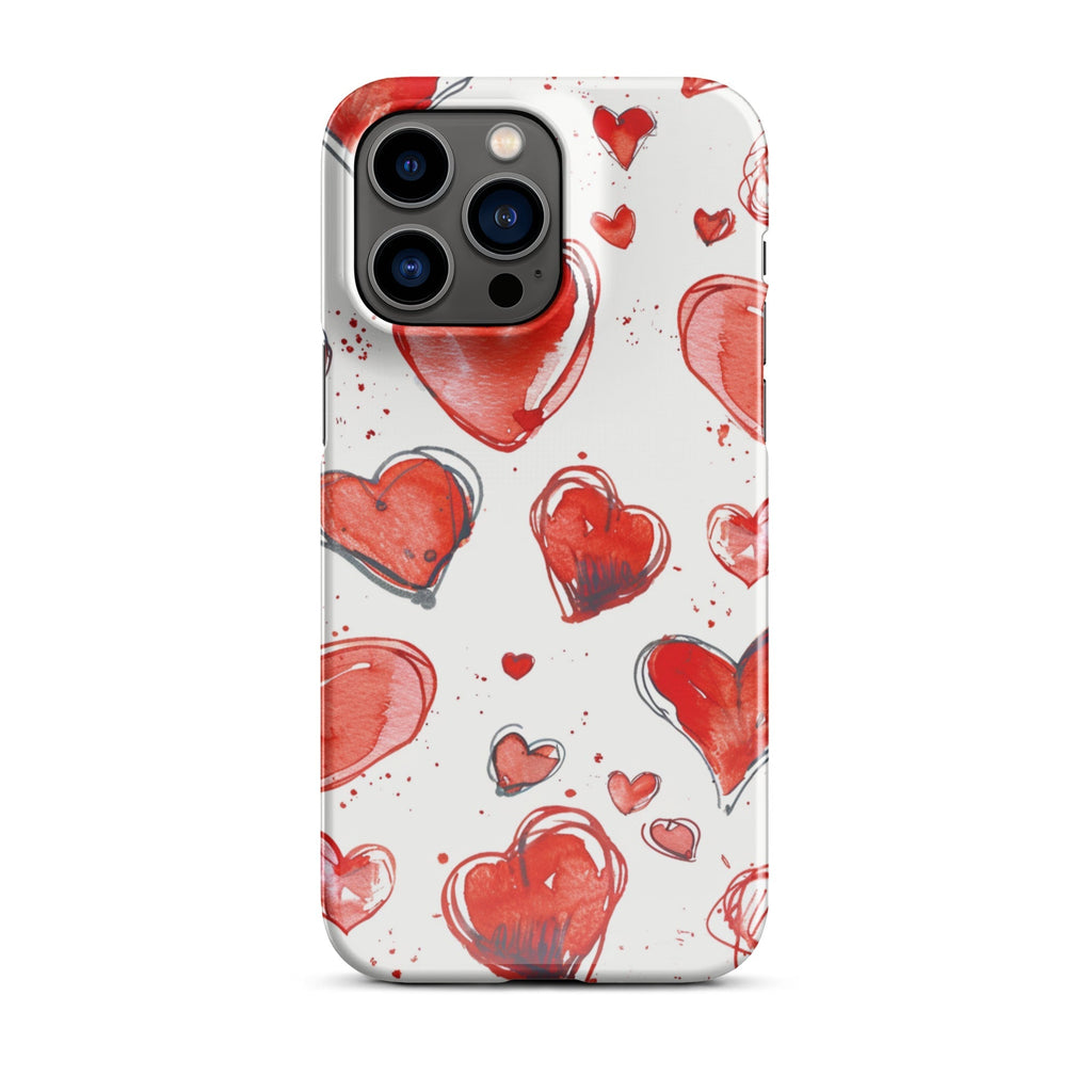 Hearts Phone case for iPhone-28