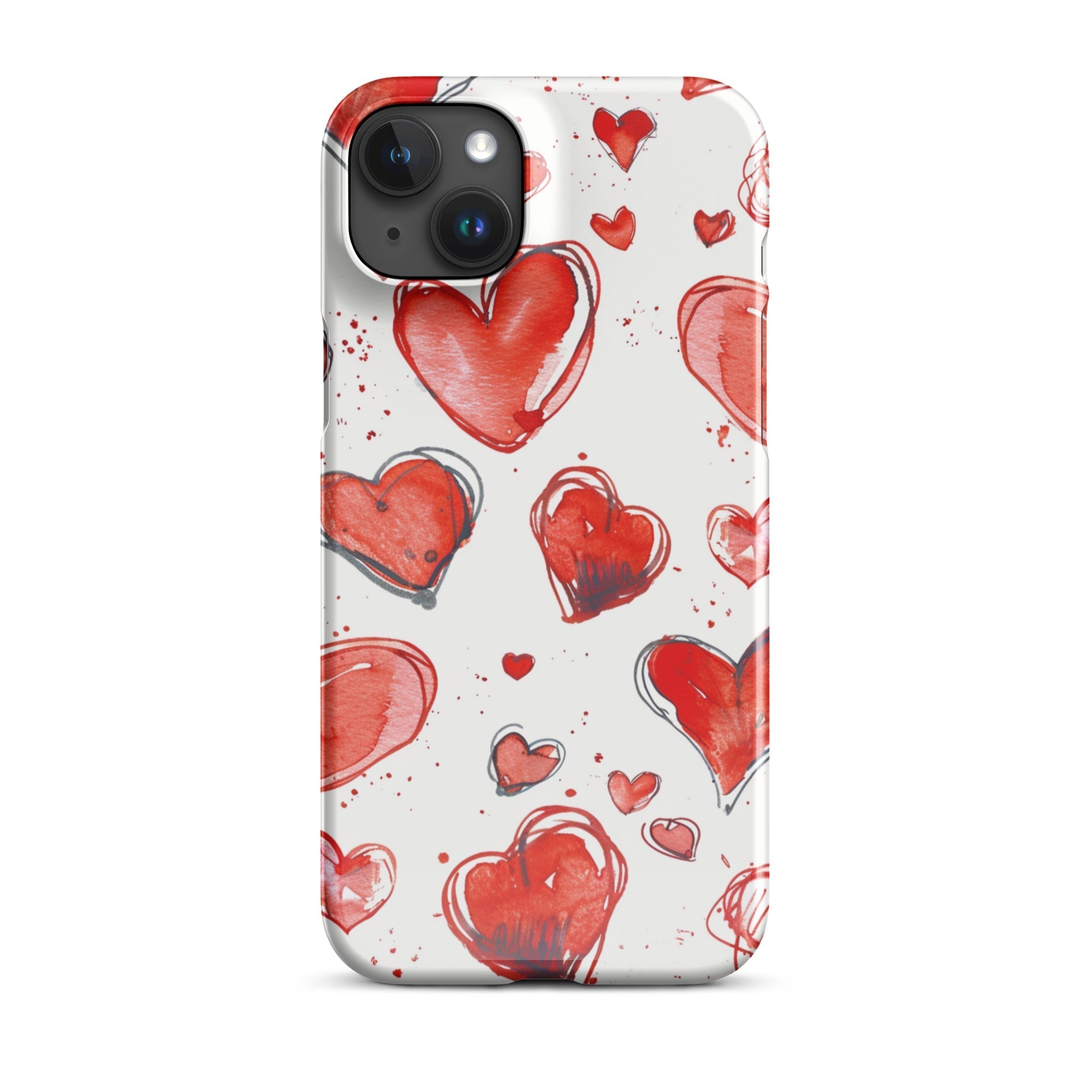 Hearts Phone case for iPhone-32