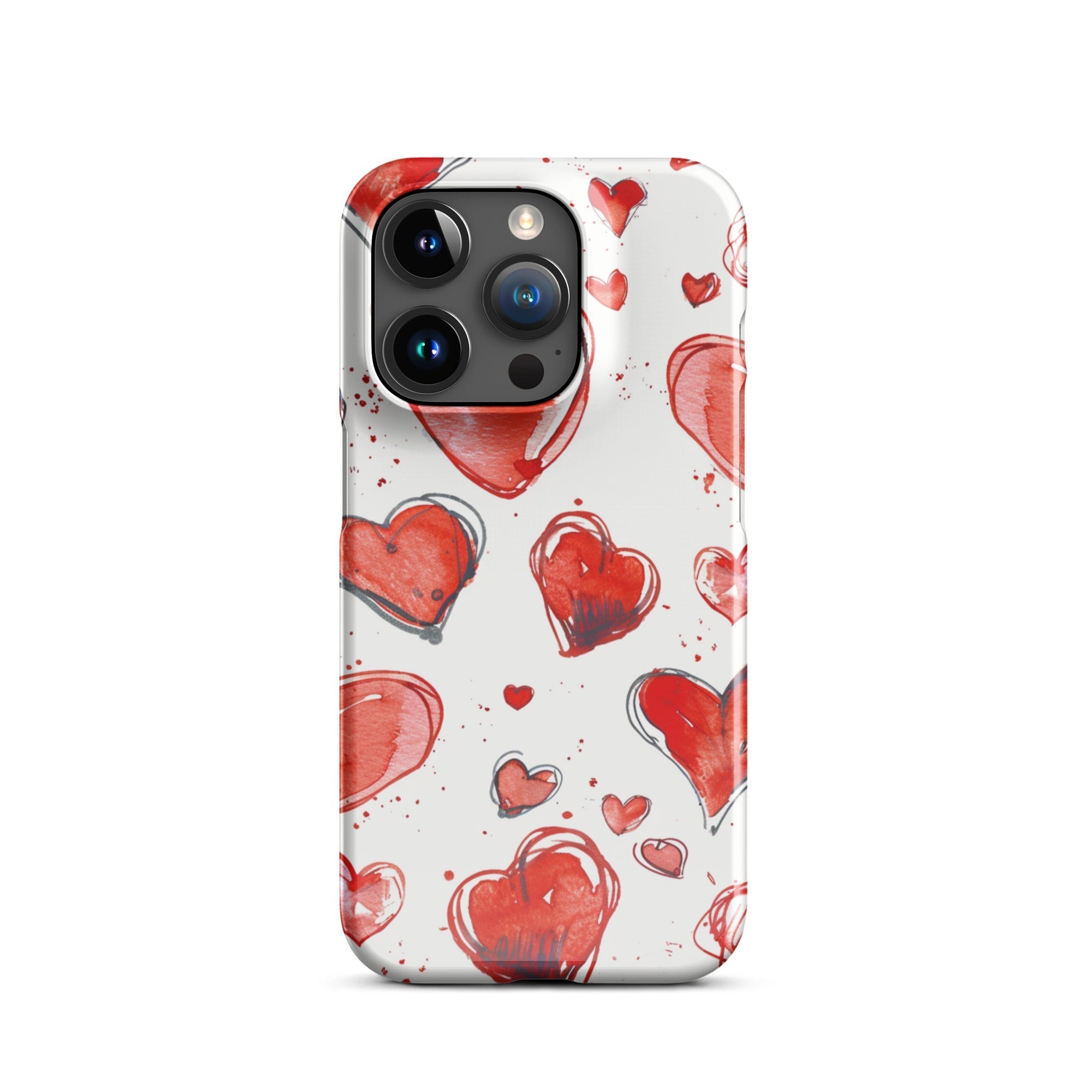 Hearts Phone case for iPhone-34