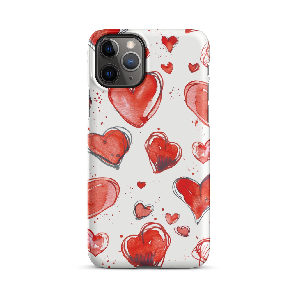 Hearts Phone case for iPhone-3