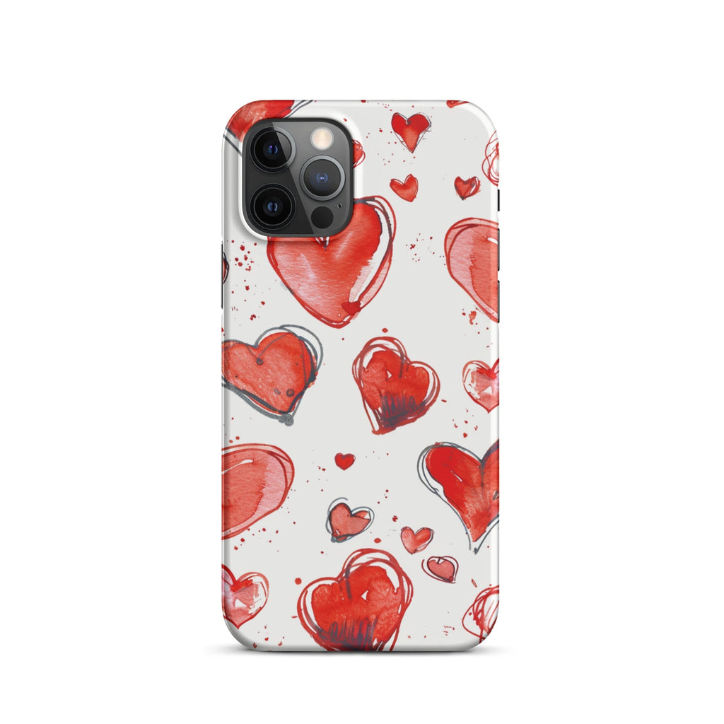 Hearts Phone case for iPhone-11