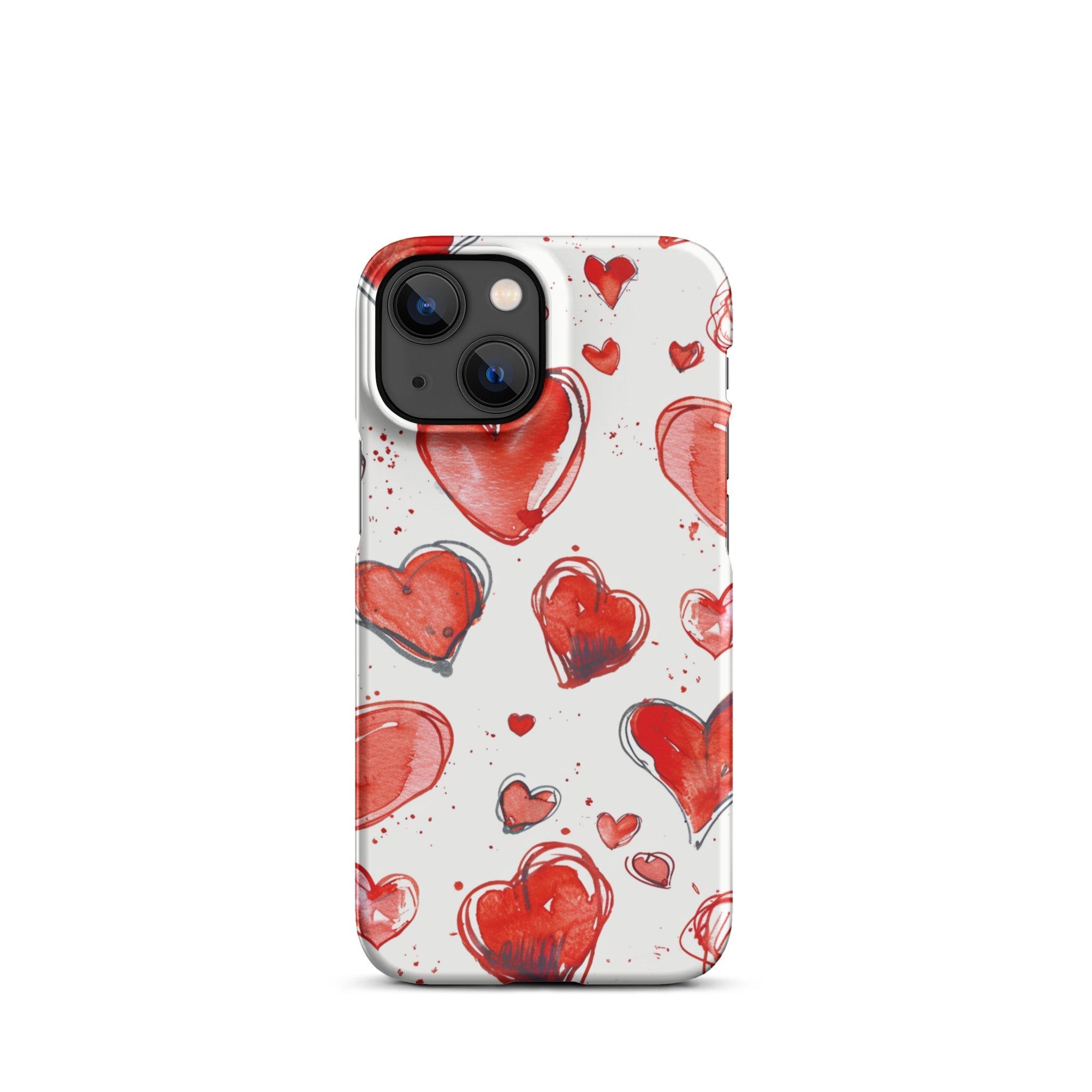 Hearts Phone case for iPhone-15