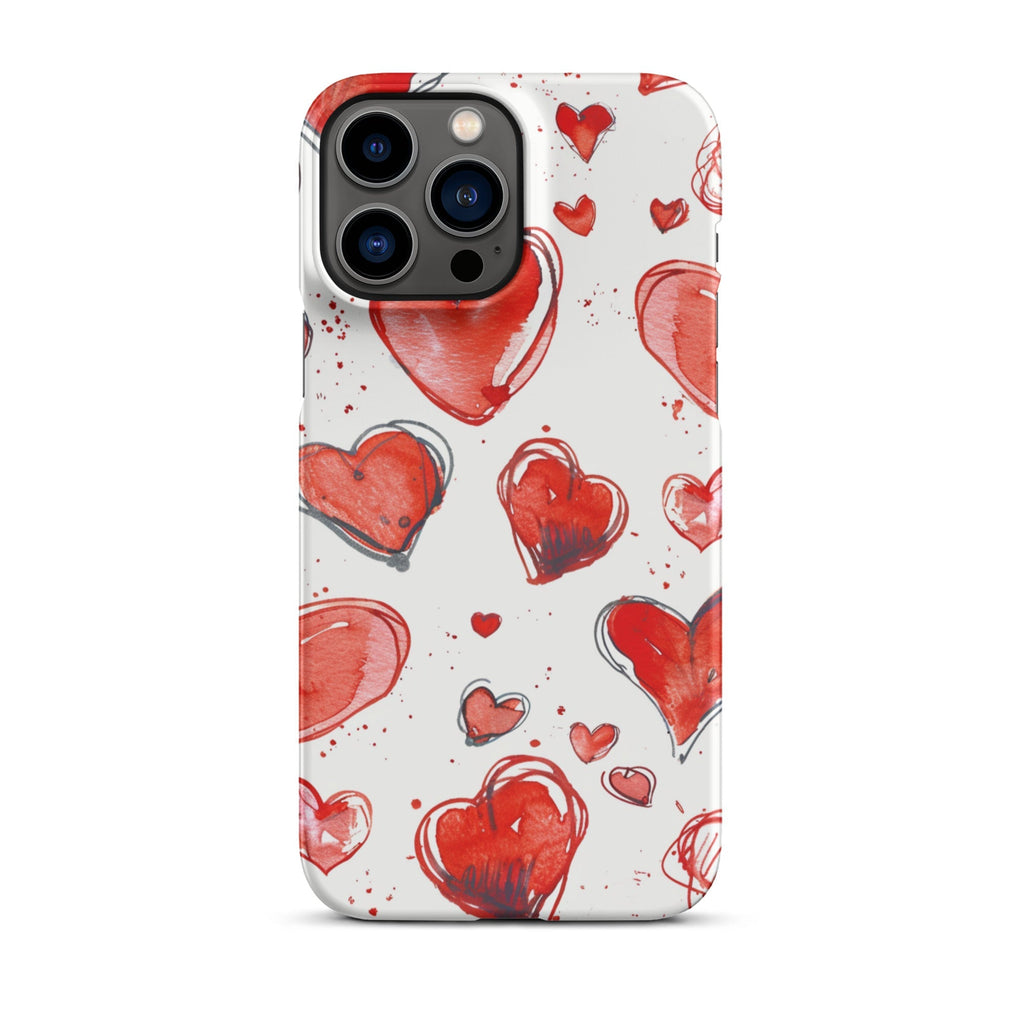 Hearts Phone case for iPhone-21