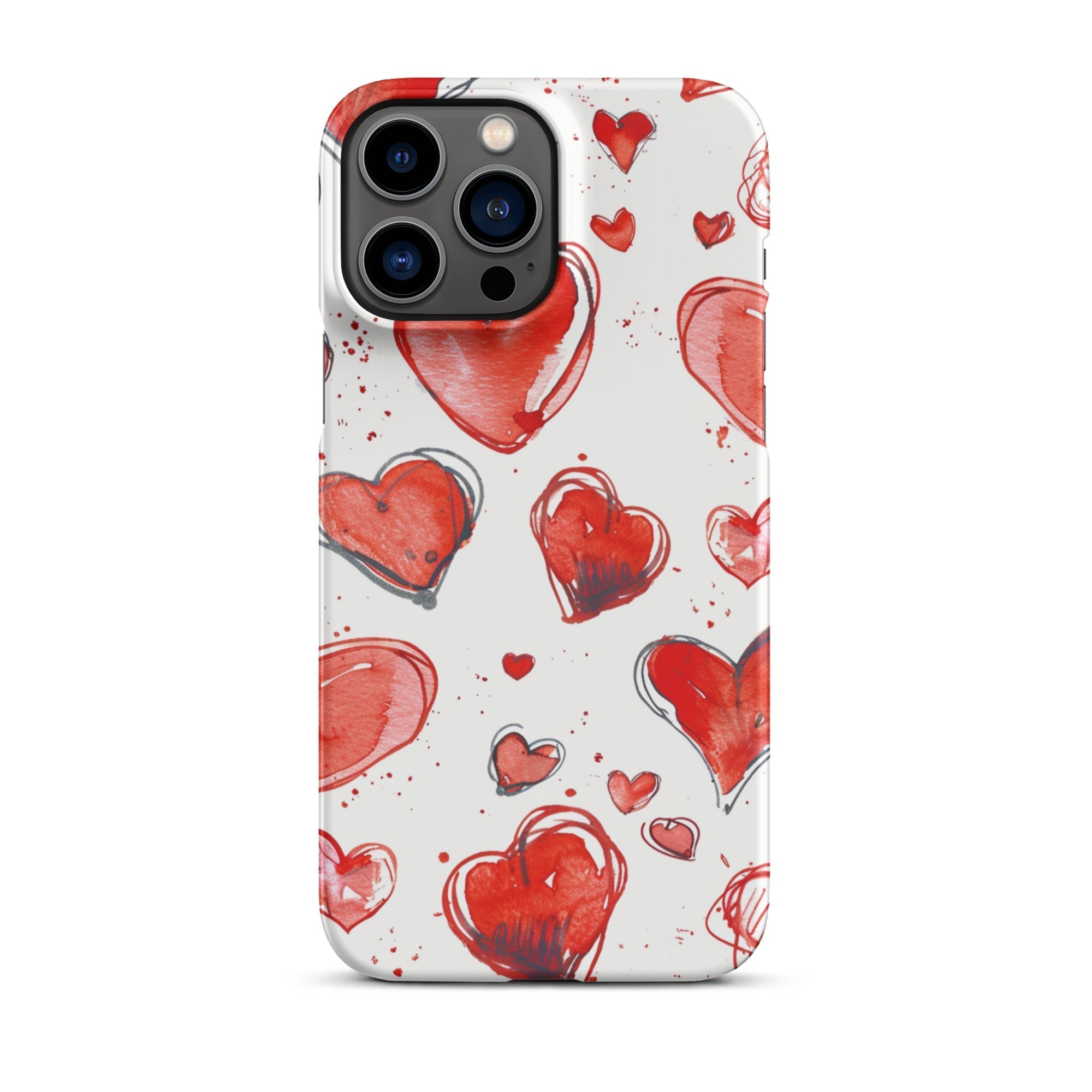 Hearts Phone case for iPhone-21