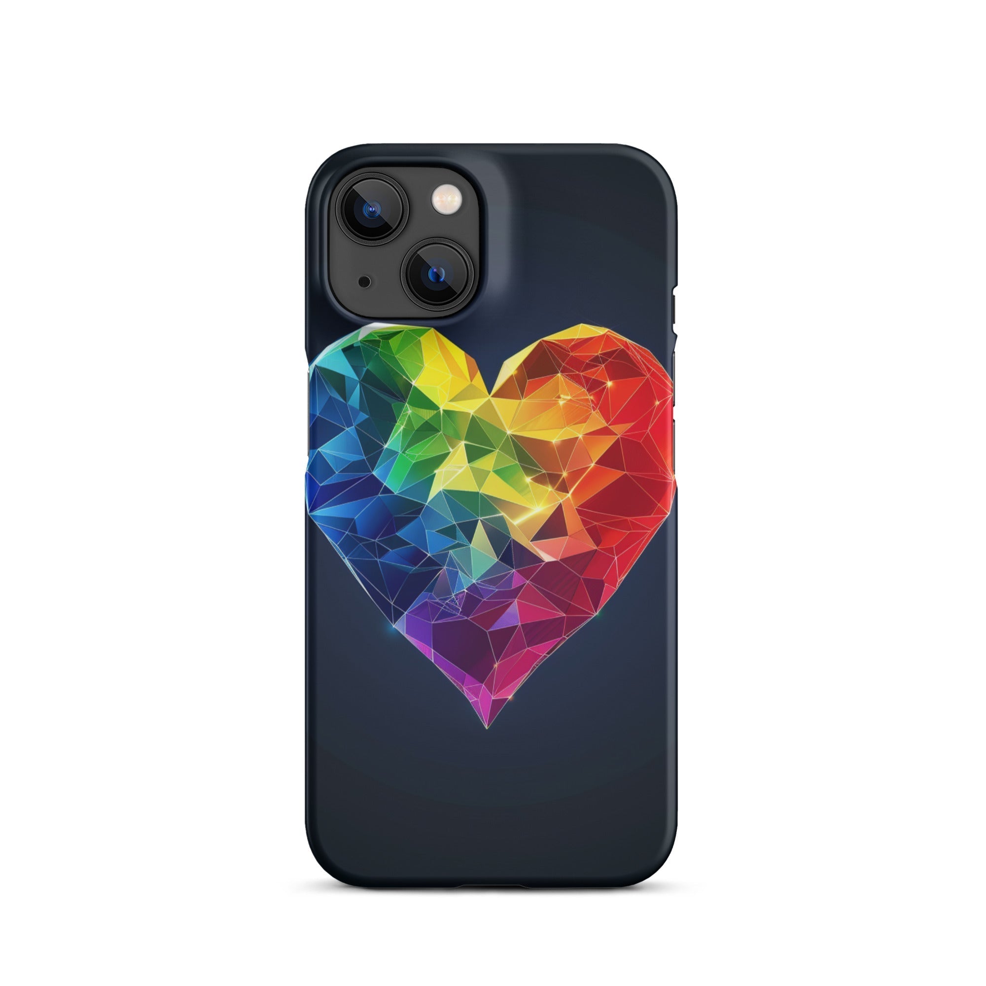 Ranbow Heart Phone case for iPhone-23