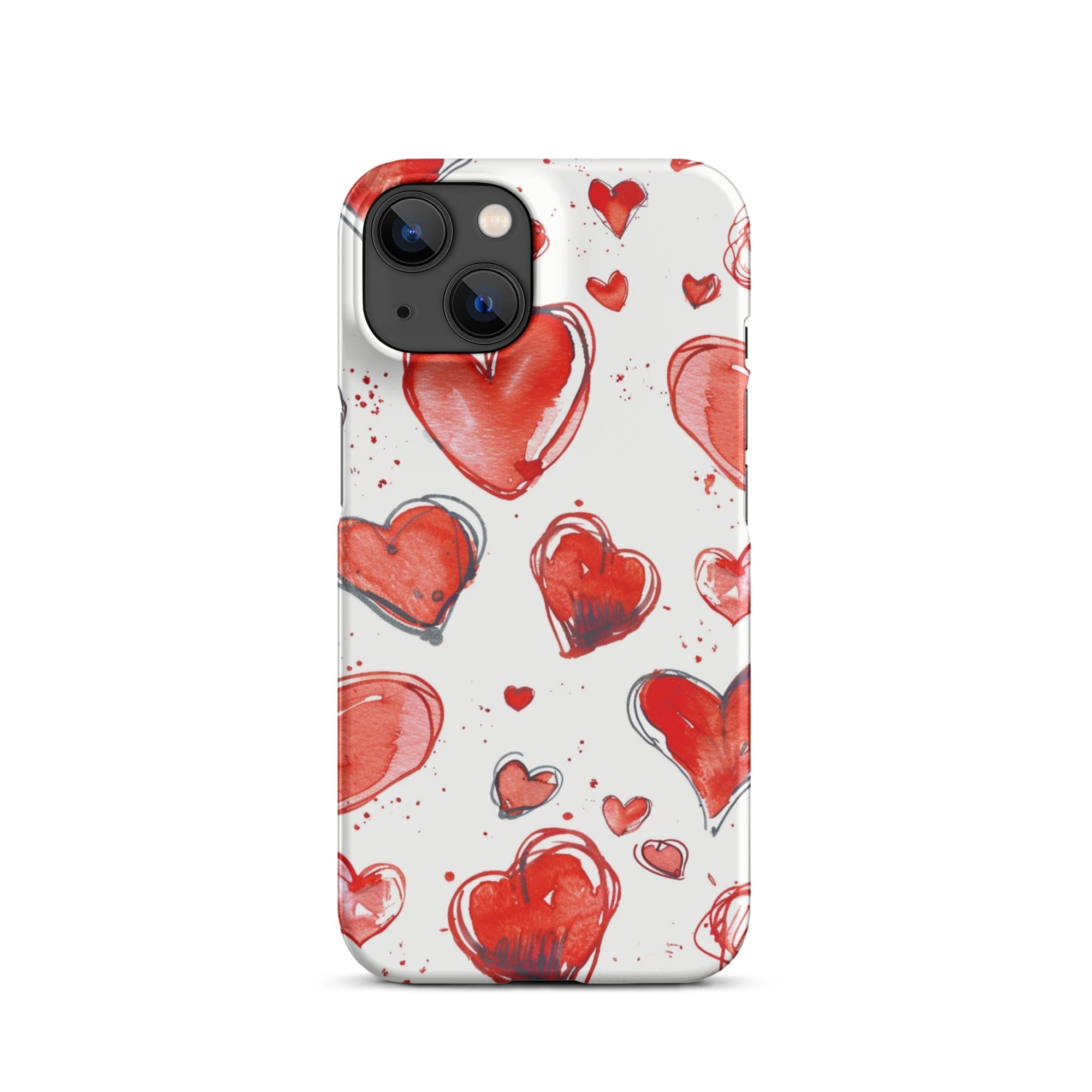 Hearts Phone case for iPhone-23