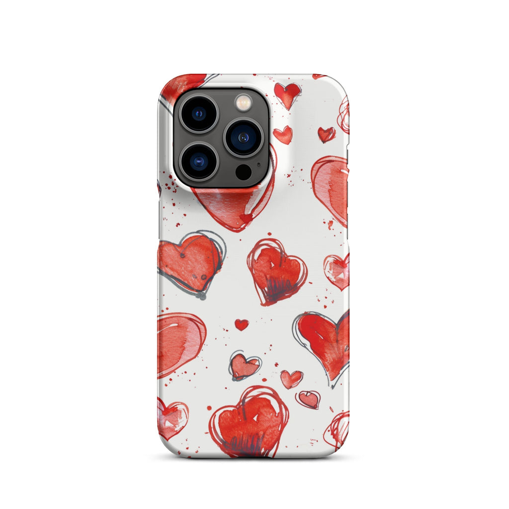 Hearts Phone case for iPhone-27